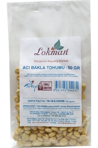 Lokman Acı Bakla Tohumu 50 G