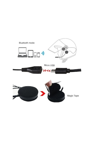 Dancemonkey Motosiklet Kulaklığı Kask İçi Global Cbtx Bt8 Bluetooth