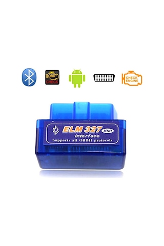Arduino Elm327 Mini Obd2 Araba Arıza Tespit Cihazı Bluetooth Arız