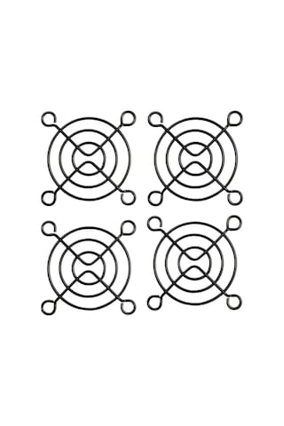 30 Adet Metal Örgü Koruma Koruyucu Koruyucu Net Fan Izgara, Soğutma Fanı İçin 50mm 5cm Fan Izgaraları