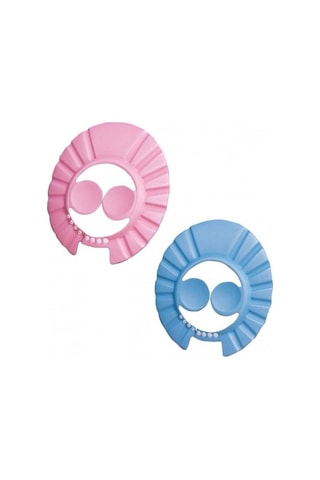 Kulaklıklı Bebek Banyo Duş Şapka Göz Kulak Koruyucu