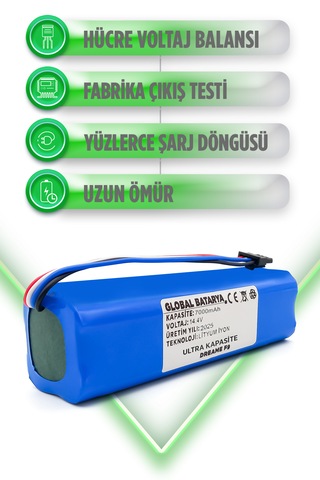 Dreame F9 Uyumlu Batarya 7000mah