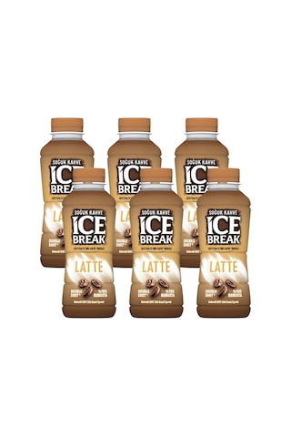 Ülker Ice Break Latte 375 Ml 6 Lı Hazır