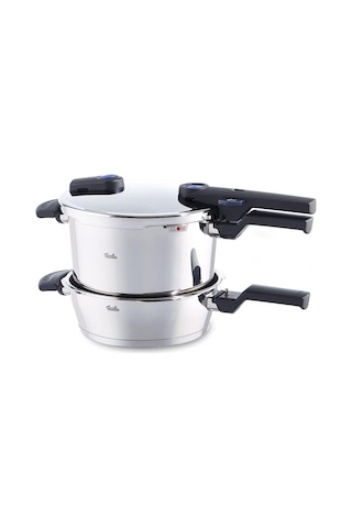 Fissler Vitaquick Bluepoint Düdüklü Tencere Seti 6 + 2.5 L