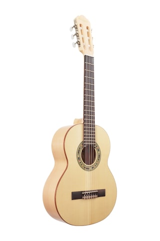 Rodriguez Rc512mn Klasik Gitar - 1/2 Çocuk - Gül Seri Gül Ağacı Rosewood Klavye Ve Köprü, Ladin Kapak, Küçük Eller İçin Ergonomik Sap Yapısı Uyum: 1/2 Boy 7-9 Yaş