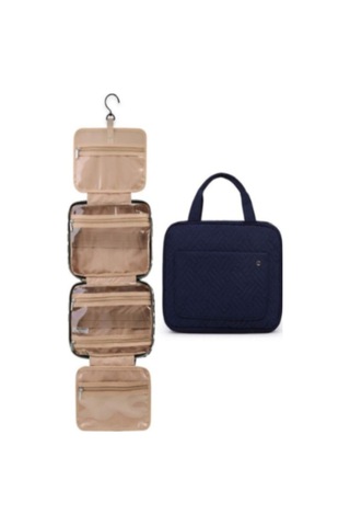 Novahub Gezginler İçin Seyahat Tuvalet Çantası + Siyah Kanca Siyah