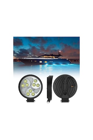 Bumerang 27W Tekne Yuvarlak Led Sis Ve Çalışma Lambası