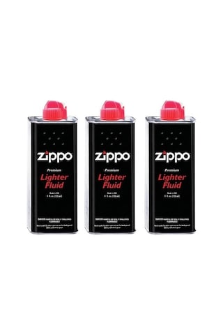 Zippo Premium Çakmak Benzini 3 x 125 ML Zippo Premium Çakmak Benzini 3 x 125 ML