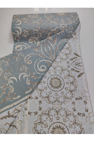 Ranforce Metrelik, Nevresimlik Kumaş - 100x240 Yeşil Osmanlı