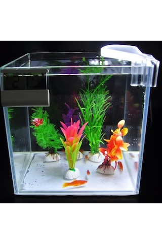 Vkemall Akvaryum Led Işık 12 Adet 5730 Led Işık Demeti夹式 Tasarım 5w 220v Su Canlıları Görünürlüğünü Artırır