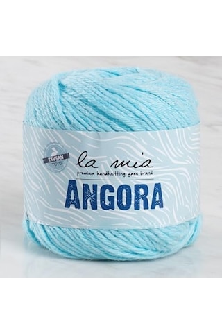 La Mia Angora 50gr Mavi El Örgü İpi - L071-33802 50 x 22