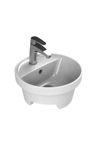 Turkuaz Cerastyle Suit Tezgah Üstü Lavabo Ø38