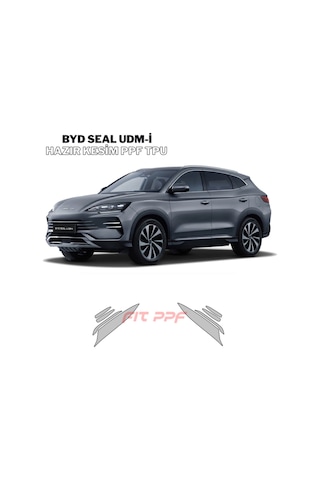Byd Seal U Dm-i Hazır Kesim, 210 Mikron Premium Tpu Ppf Film Şeffaf Boya Koruma-ön Farlar