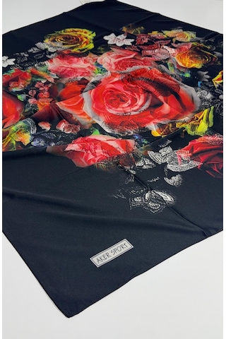 Aker Polyester Rayon Eşarp 6715769 Siyah-
