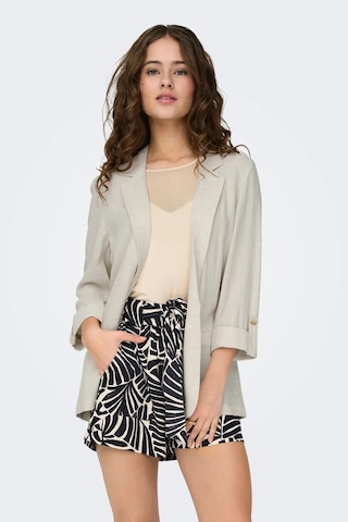 Only Kadın Onlsıesta Rahat Kalıp Keten Blazer Ceket 15322274 Bej Bej