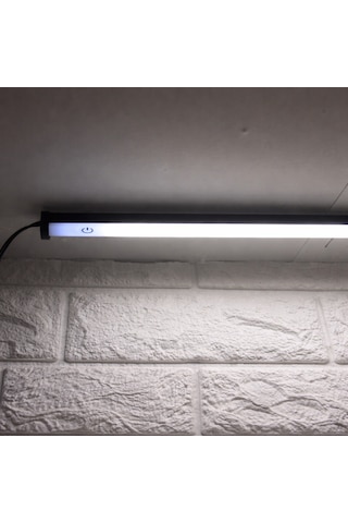 Dokunmatik 120cm 6000k Beyaz Işık Tak Çalıştır Led Mutfak, Dolap, Tezgah Altı, Duvar Dekoratif Gece Lambası Beyaz Işık