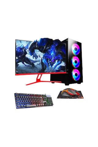 Ramtech Gaming RG505-0160 R5-5500 32 GB 1 TB+512 GB SSD 4 GB GTX1650 27" Dos Masaüstü Bilgisayar