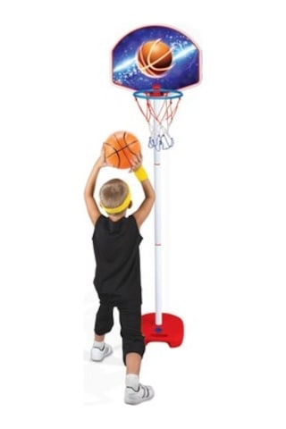 Ayarlanabilir Basket Potası Ve Top Seti - Eğlenceli Tasarım İle