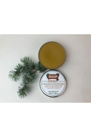 Shop Wood Balm Doğal Ahşap Koruyucu Yenileyici Ömür Uzatan Balm