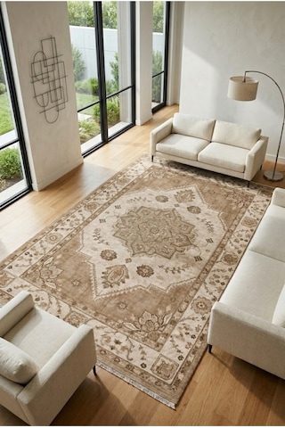 Yolluk Halı Kaymaz Taban Yıkanabilir Leke Tutmaz Kilim Özel Ölçü Koridor Halısı 3027-2 Çok Renkli