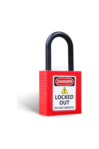 Bbu Eked Loto Slc38ps Güvenlik Kilidi Plastik Kanca 38mm