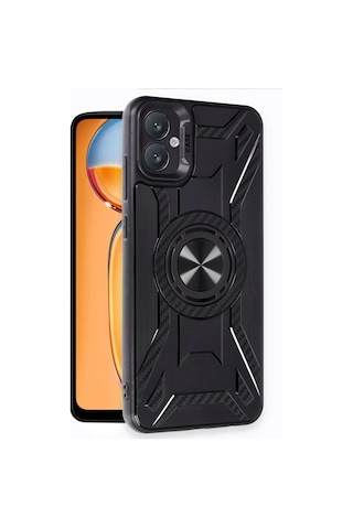 Newface - 30 - Samsung Galaxy Uyumlu A05 Kılıf Lincoln Silikon - Csmo-tex - - Siyah Sıyah