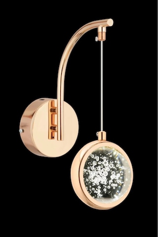 İstanbul Avize Dünya Tekli Gold Ledli Modern Lüx Aplik