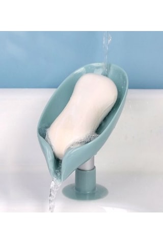 Lotus Yaprağı Görünümlü Banyo Mutfak Jakuzi Su Giderli Sabunluk