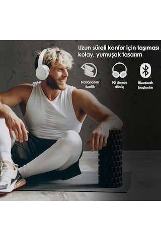 Moodix KO23BT1100B Bluetooth Kulaküstü Kulaklık