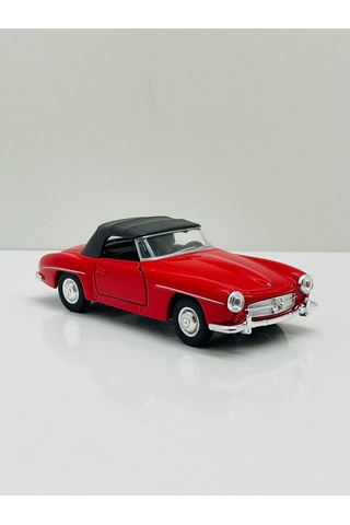 Mercedes 190 Sl 1955 Model 1/36 Çek Bırak Kırmızı