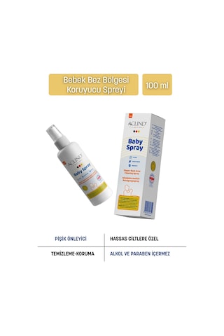 Acto Baby Spray 100 Ml Bebekler İçin Koruyucu Pişik Spreyi B
