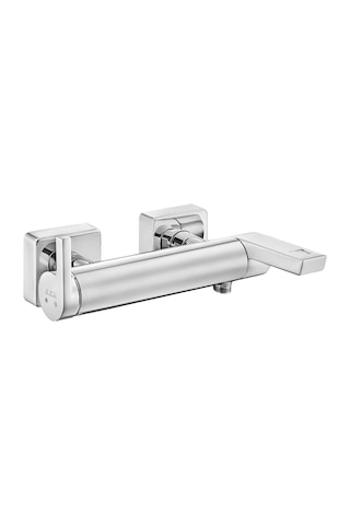 ECA İcon Banyo Bataryası+T-MAY Banyo Bostan Oval Tepe Duş Takımı Krom