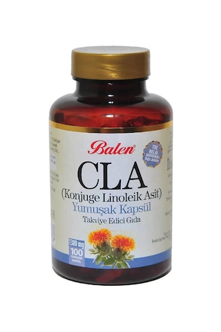Cla Aspir Yağı Konjuge Linoleik Asit Yumuşak 100 Kapsül