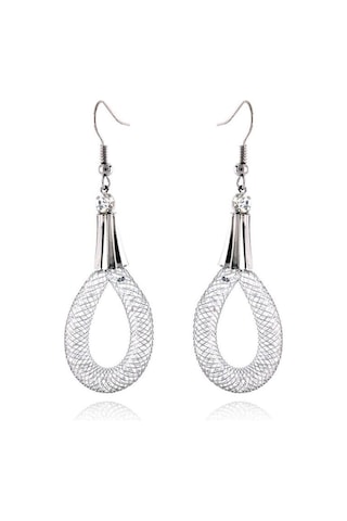 Tkpe00896 Zirkon Taşlı Avize Yay Küpe K2 Diğer
