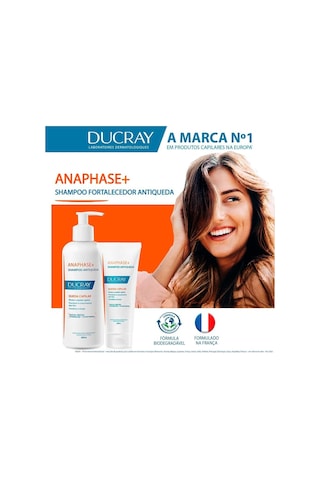 Ducray Anaphase +plus Shampoo 100ml 1 Paket Beyaz