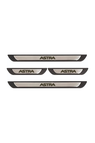 Opel Astra J Kasa 2010-2015 Modeller Old Krom Kapı Eşiği 4 Parça Paslanmaz Çelik