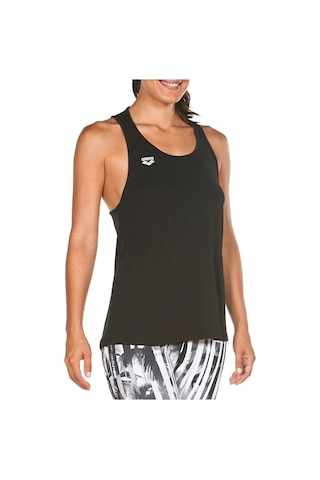 Arena W Gym Tank Top Cross Back Kadın Siyah Yüzücü Tişört 001591500