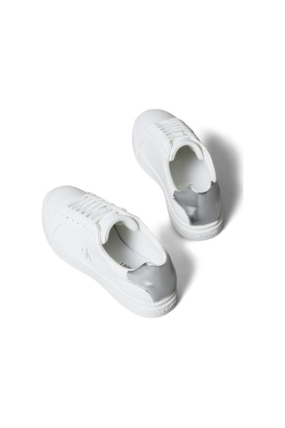 Calvin Klein Low Pro Cups Laceup Lth Met-12092 Beyaz