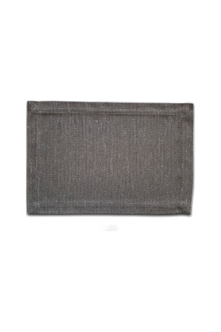 Alesta Home Gri Düz 6'lı Amerikan Servis 50x35cm Gri