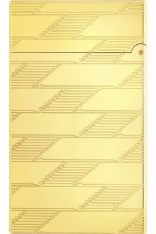 S.t. Dupont Le Grand Guilloche Monogram Gold Puro Çakmağı C23178 - Tr8781