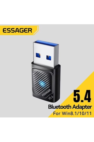 Essager Bluetooth Adaptör 5.4 Süper Hızlı Ce Lisanslı