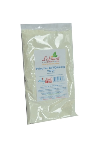 Lokman Avm Saf Öğütülmüş Pirinç Unu 200 G
