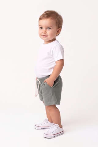 MiaBaby Bebek Müslin Şort Taş