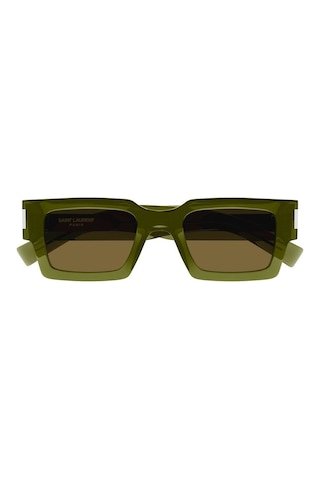 Saınt Laurent 572 005 50 Unisex Güneş Gözlüğü Yeşil