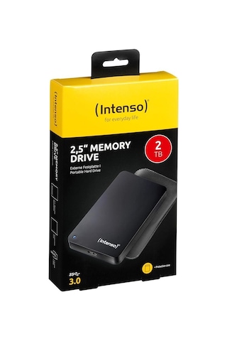 Intenso 2tb 2.5" Usb 3.0 Taşınabilir Harddisk Siyah