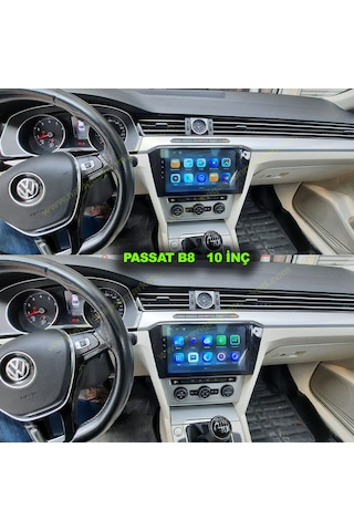 Medya Magic Vw Passat B8 2015-2022 Uyumlu 4-64 Gb Multimedya Carplay 10"