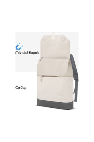 14.1" Günlük Sırt Çantası, Zen Eco Tasarımı İle Şık Ve Kullanışlı