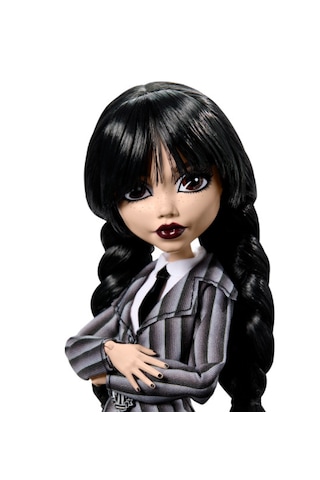 Monster High Wednesday Okul Üniformalı Bebek HXJ04