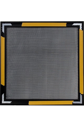 Alüminyum Menfez Siyah Uzun Ömürlü Banyo Wc Havalandırma Panjur