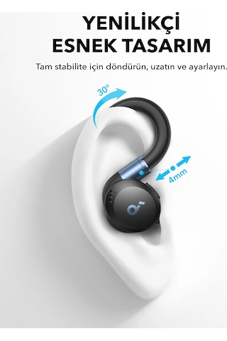 Anker Soundcore Sport X20 Bluetooth Kulak İçi Spor Kulaklık Siyah